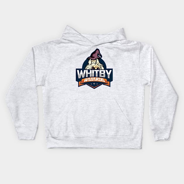 Whitby Wizards Kids Hoodie by GZM Podcasts